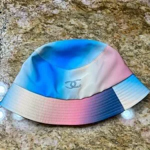 CHANEL | Accessories | Chanel Blue And Pink Gradient Bucket  display picture 1